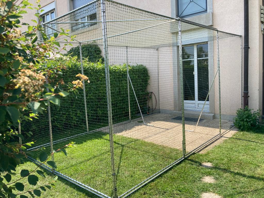 Catio dans jardin ProtectionChat
